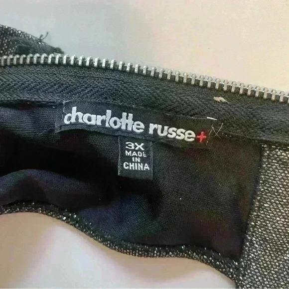 Charlotte Russe Sparkle Dress 3x - Picture 5 of 5